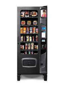 Alpine Combi 3000 frozen food vending machine with iCart touch screen option.