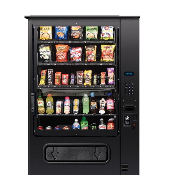 Alpine VT5000 Outdoor refrigerated food and beverage combo with optional kick panel.