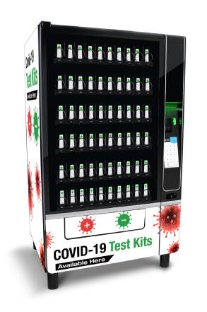 The COVID-19 Test Kit Vending Machine from U-Select-It