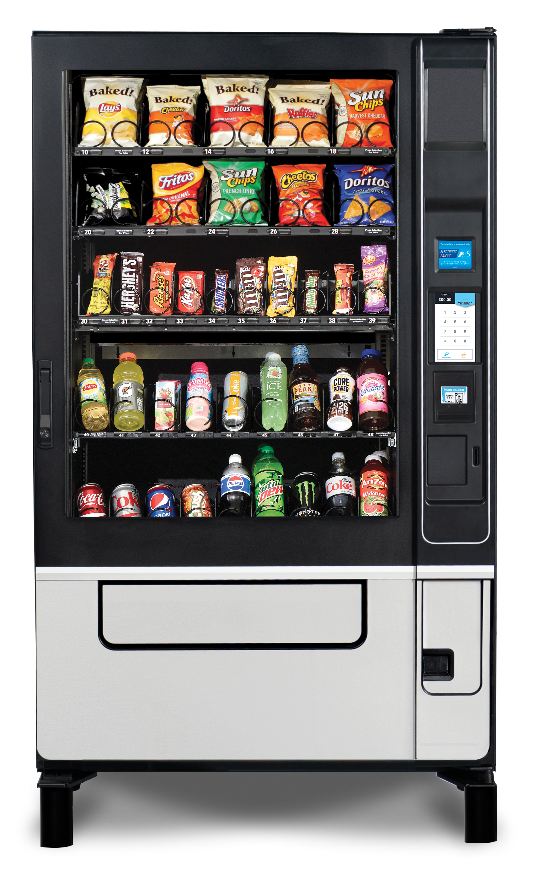 The Evoke VT5 refrigerated Vending Machine for sale | USI