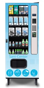 The Sani-Center PPE Vending Machine 3W from U-Select-It