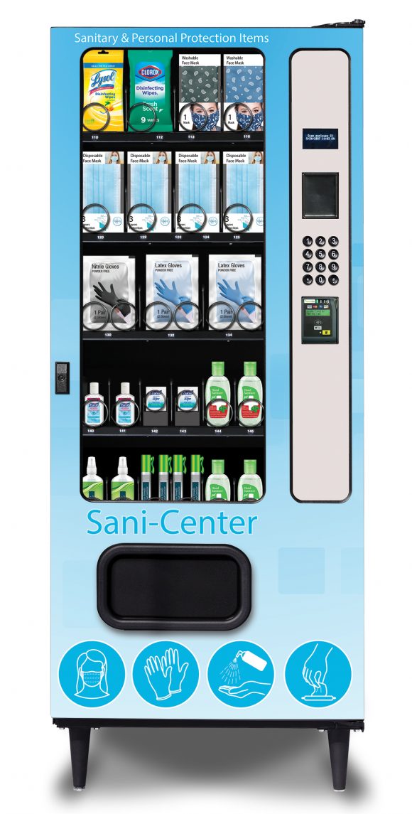 USelectIt's SaniCenter PPE Vending Machine