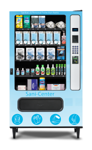 The Sani-Center Plus PPE Vending Machine 5W from U-Select-It