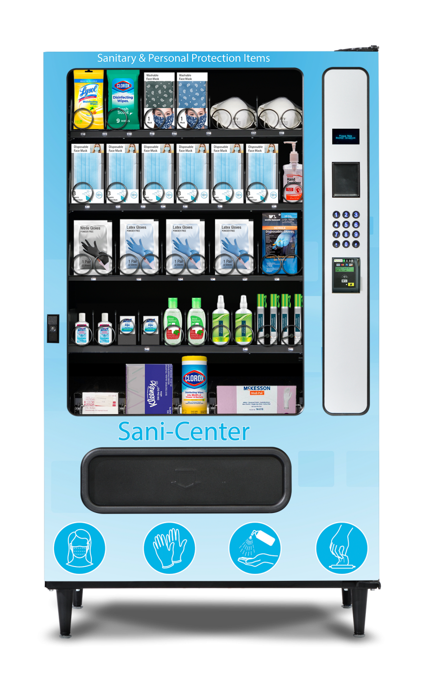 COVID19 Test Kit Vending Machine from USelectIt