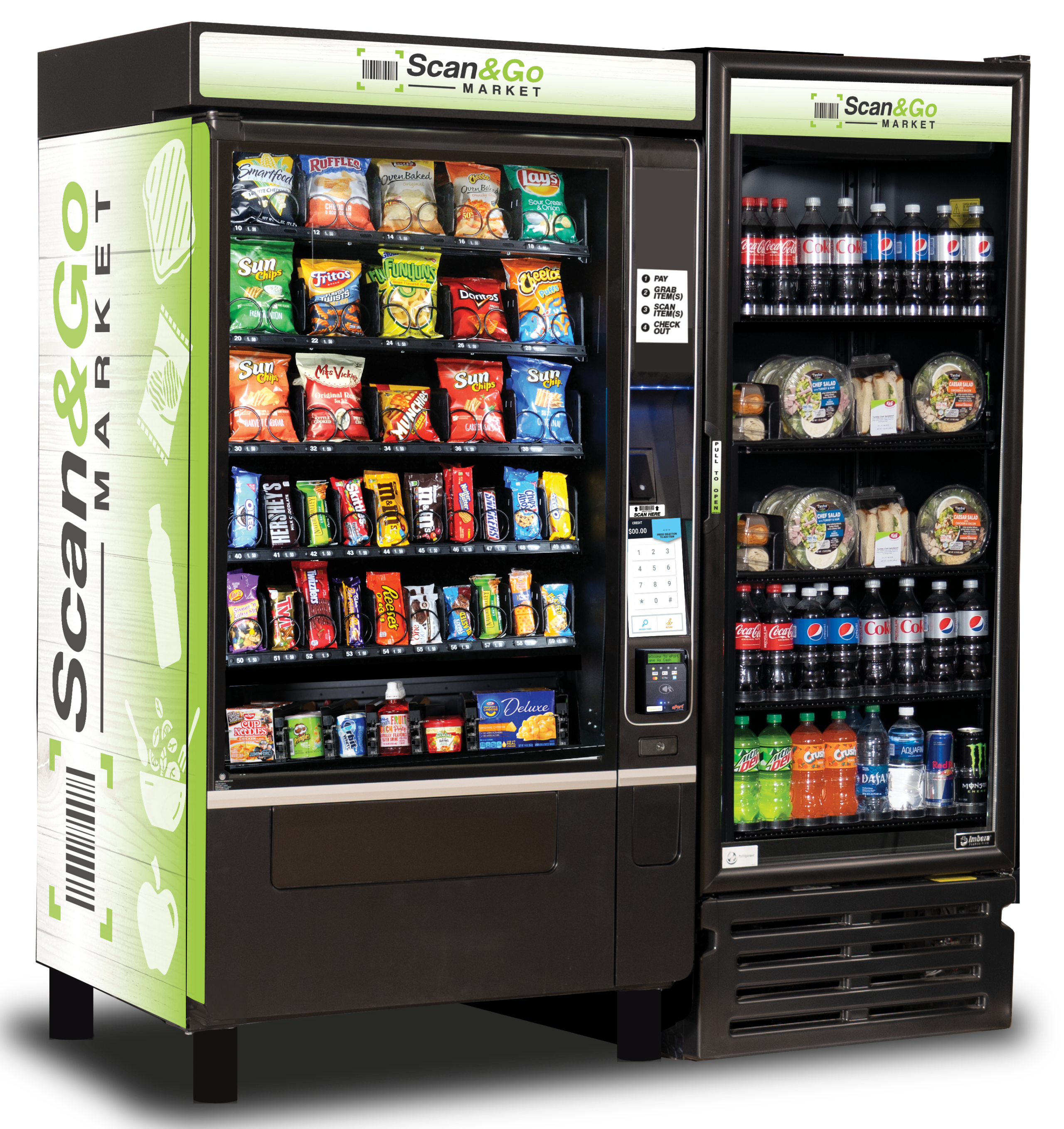 Frozen Food Vending Machine  American Vending & Coffee Service