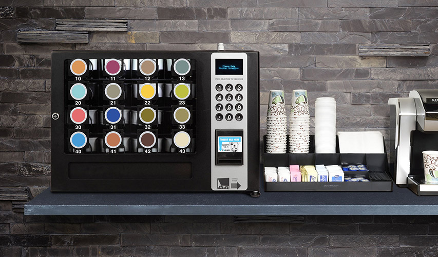 Low Cost Coffee Pod Merchandiser