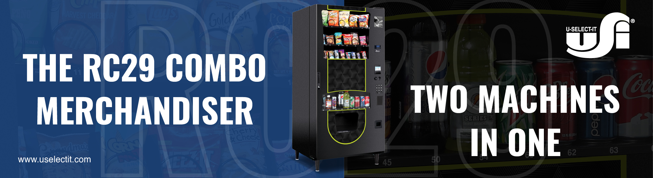 The RC29 Combo Merchandiser - USelectIt